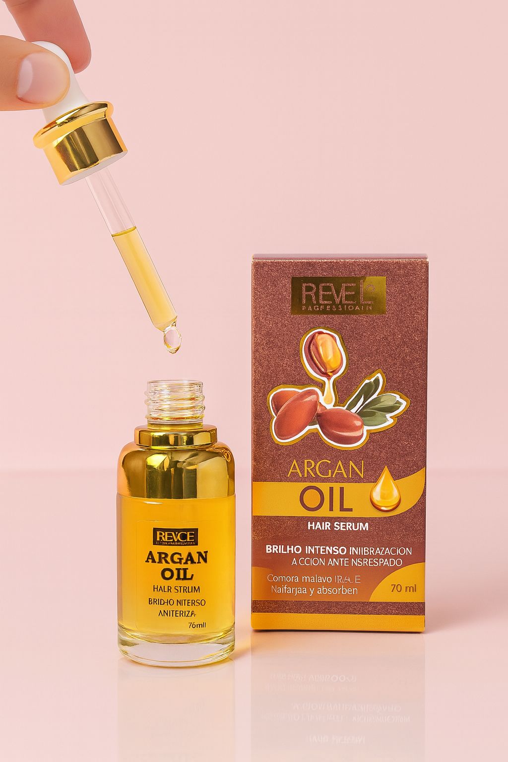 Aceite capilar de argán Revel