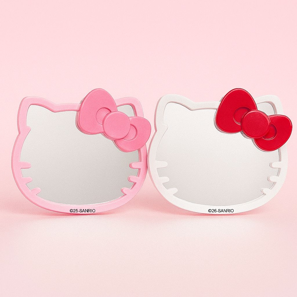 Espejos porta maquillaje Hello Kitty
