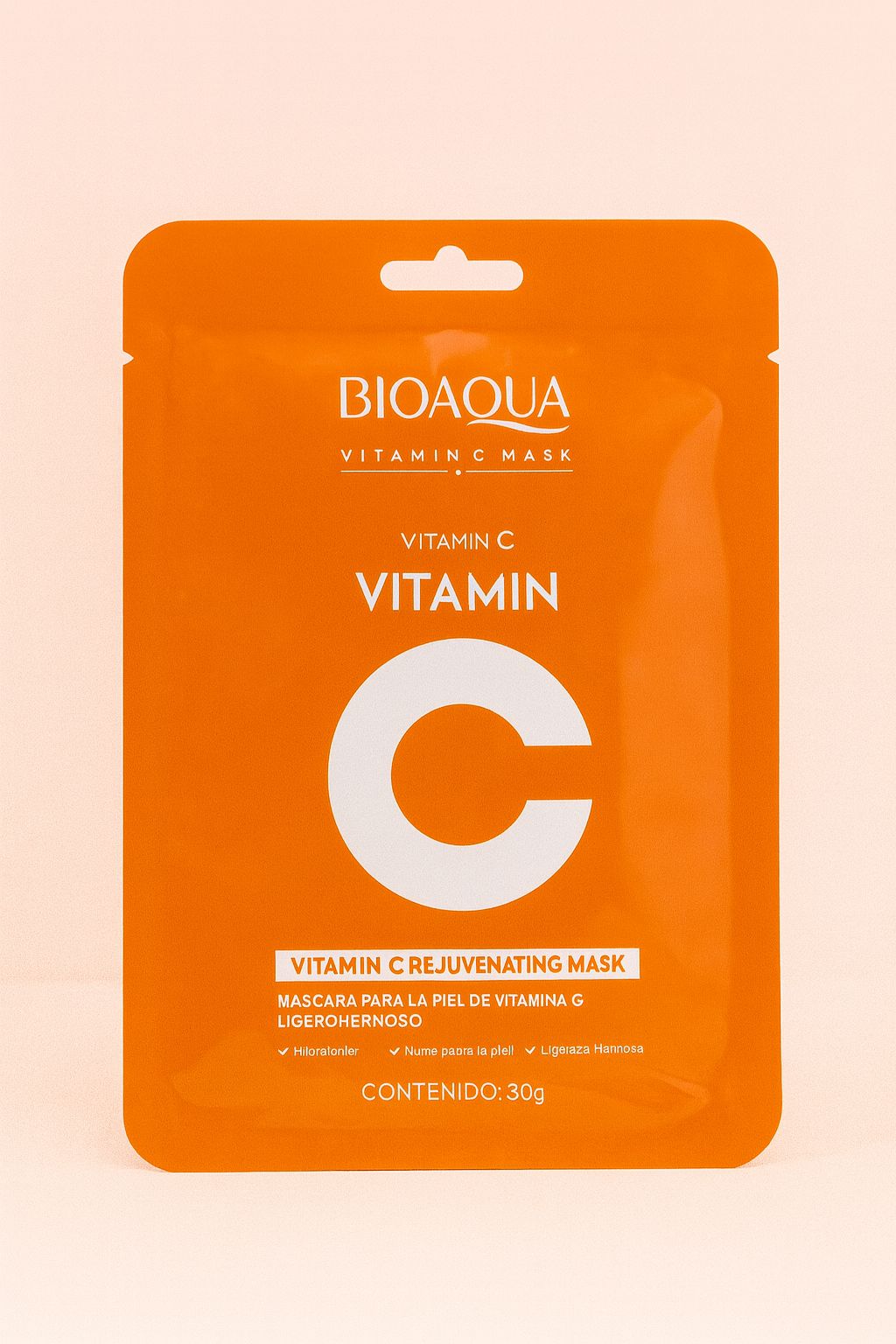 Mascarilla facial de vitamina C de BIOAQUA
