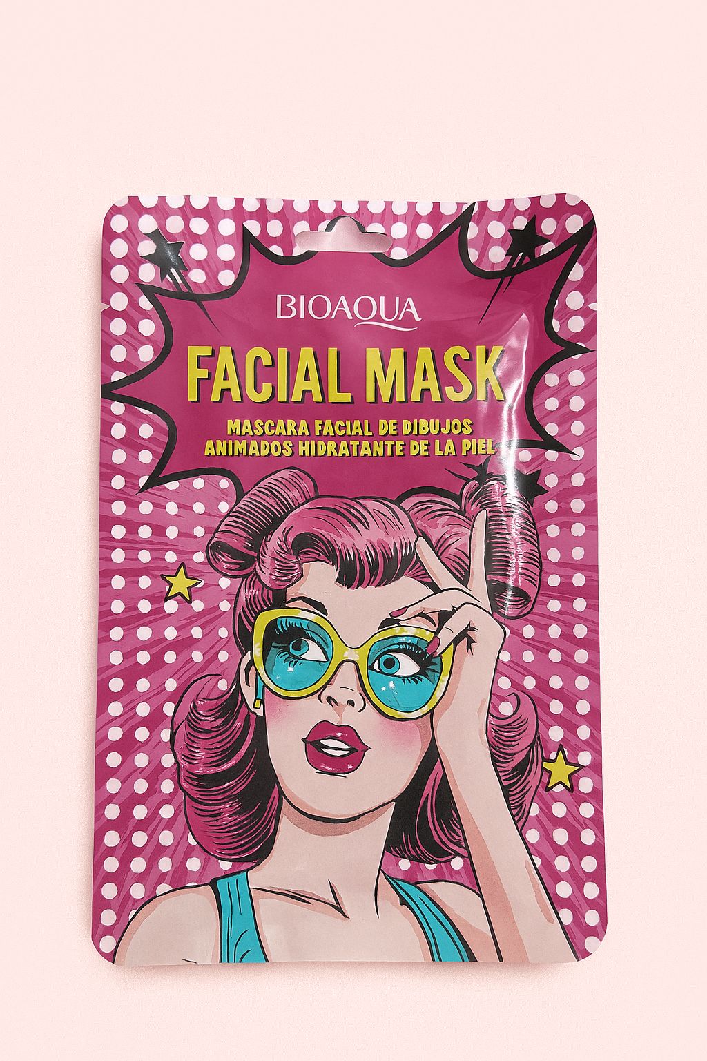 Mascarilla facial de comic hidratante BIOAQUA
