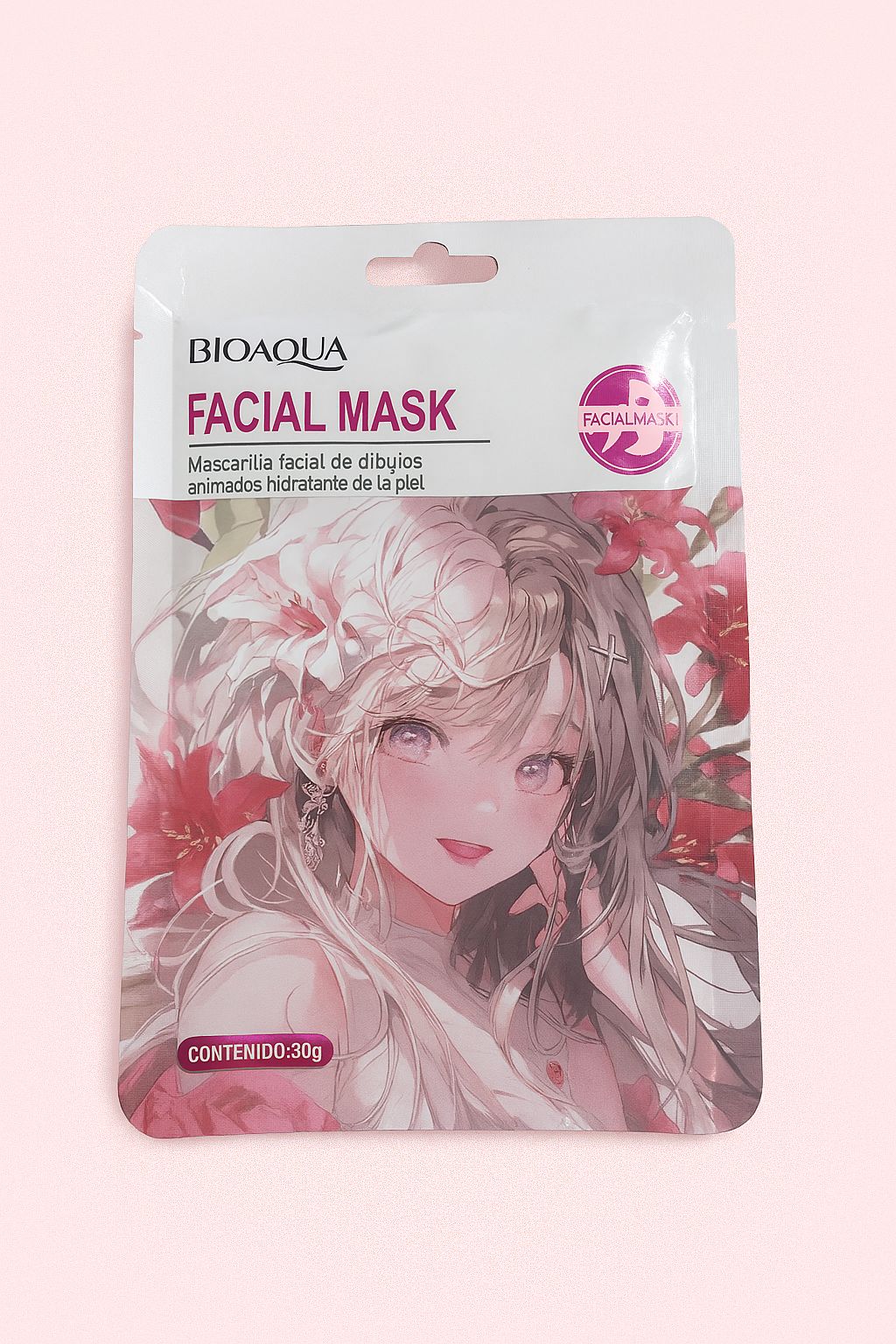 Mascarilla facial de comic hidratante BIOAQUA