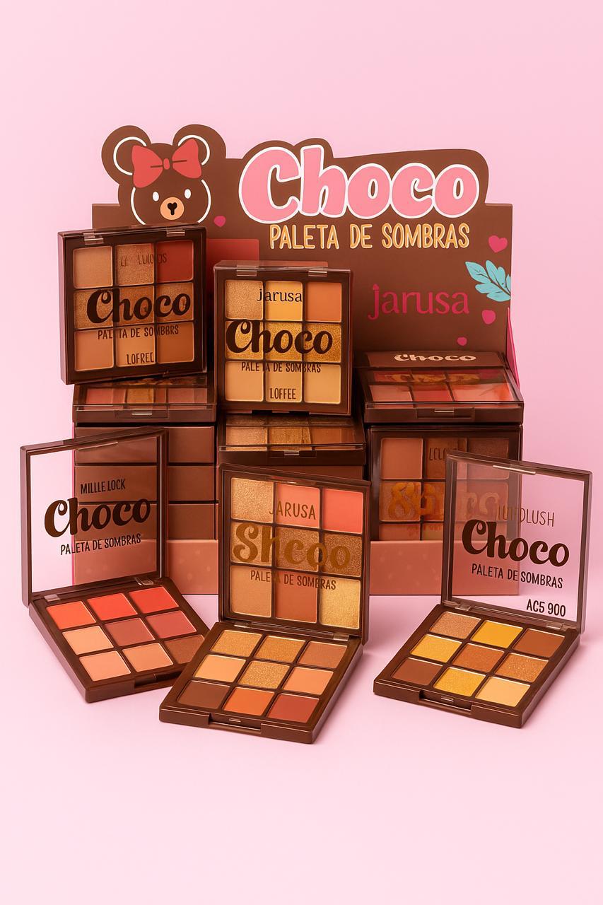 Paleta de sombras Choco Jarusa