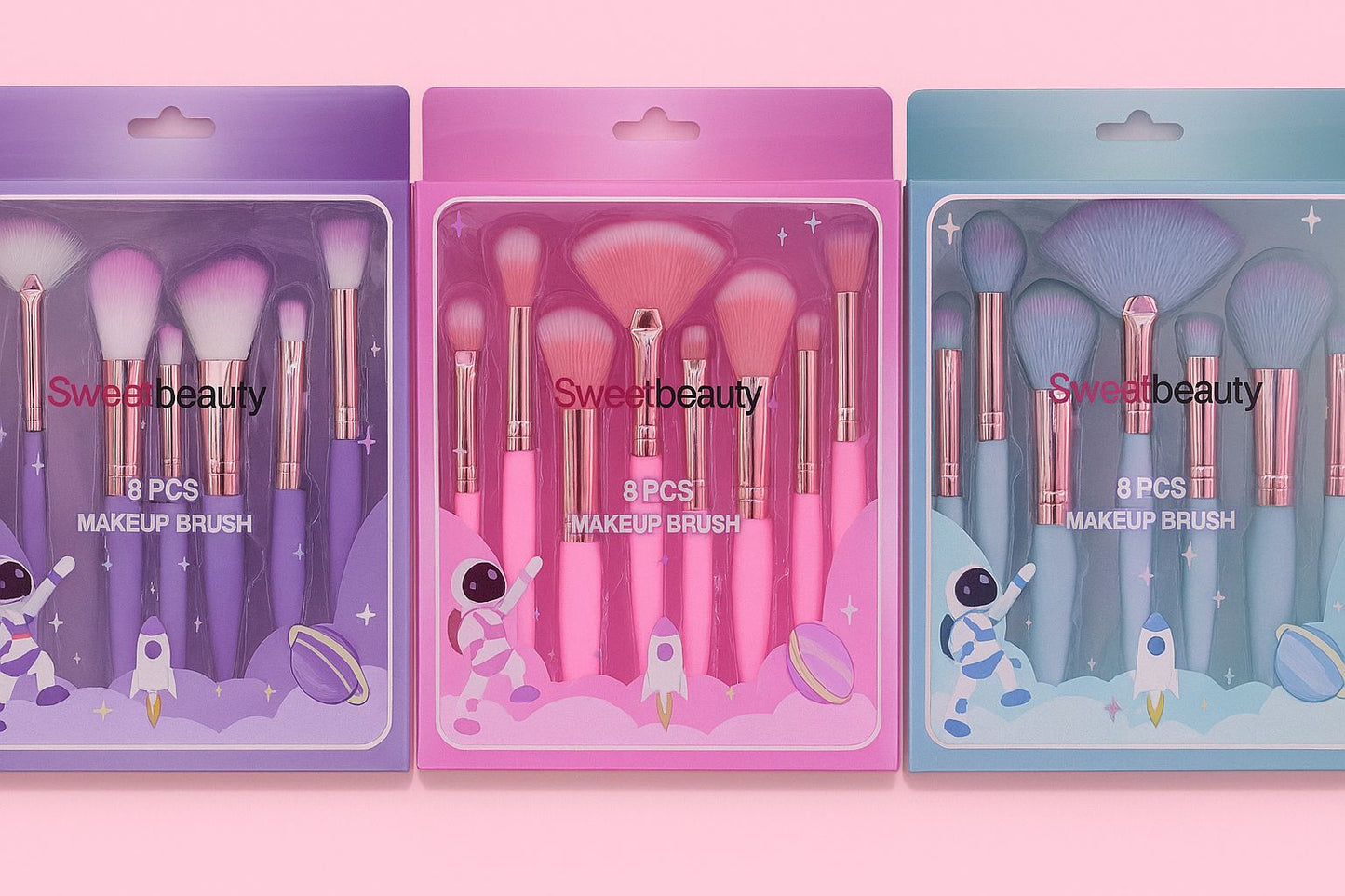 Set de brochas Sweet beauty