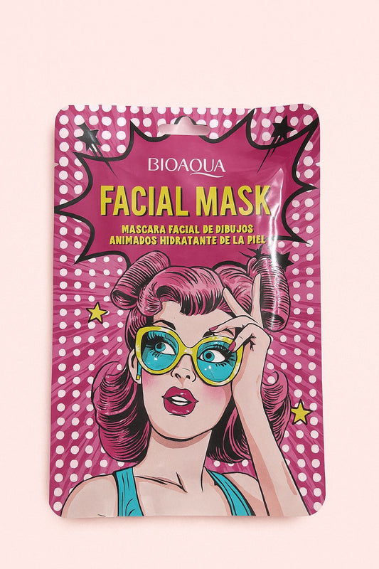 Mascarilla facial de comic hidratante BIOAQUA